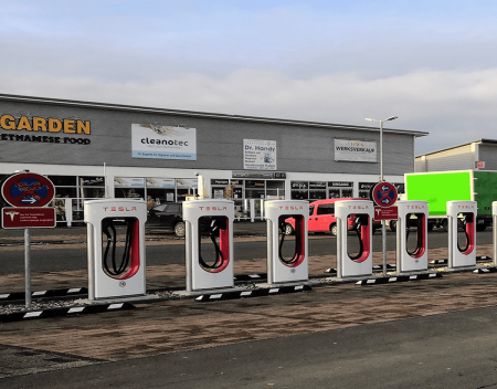Tesla to open at least 612 Supercharger stalls in Germany