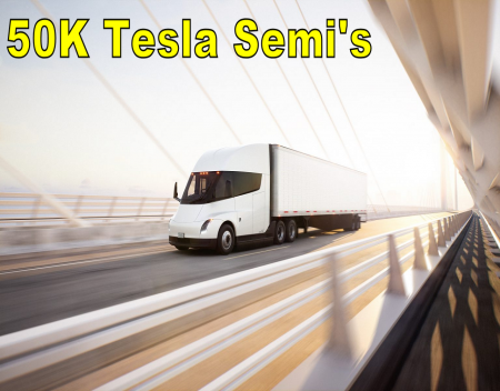 Tesla to Produce 50K Tesla Semis in 2024