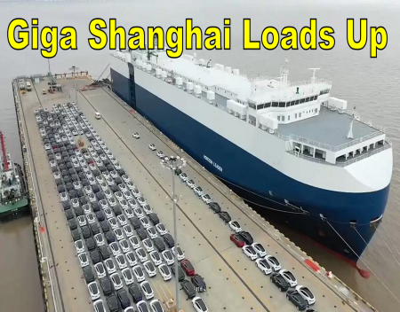 Tesla to Send 15 Ships from Giga Shanghai to Europe in Q4