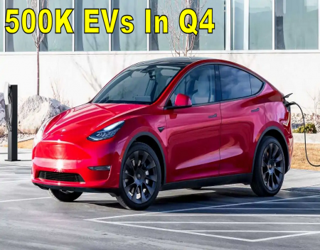 Tesla Will Deliver Over 500K EVs In Q4 2022