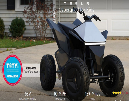 Teslas Cyberquad is a 2022 Toy of the Year finalist