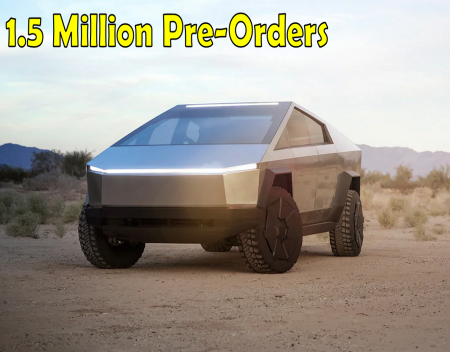 Teslas Cybertruck Has 1.5 Million Pre-Orders