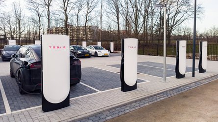 Teslas First V4 Supercharger Is Now Open