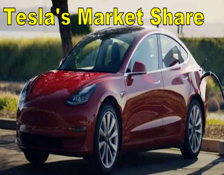 Teslas Market Share in Europe