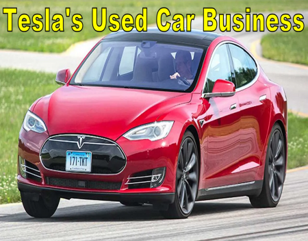 Teslas Used Car Business Rocks