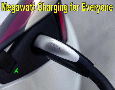 Teslas v4 Supercharger Provides Megawatt Charging for Everyone