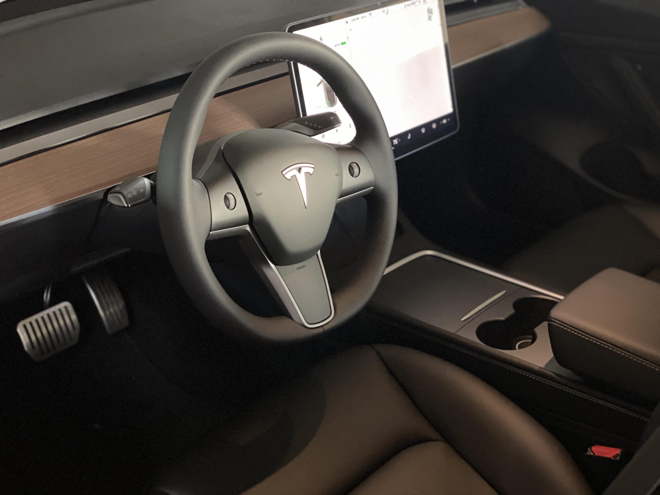 Tesla’s updated Model 3 could phase out wood trim