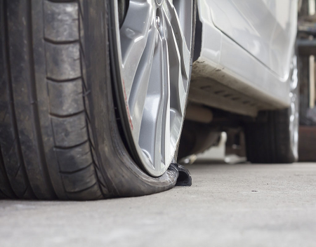 The Real Dangers Of A Tire Blowout