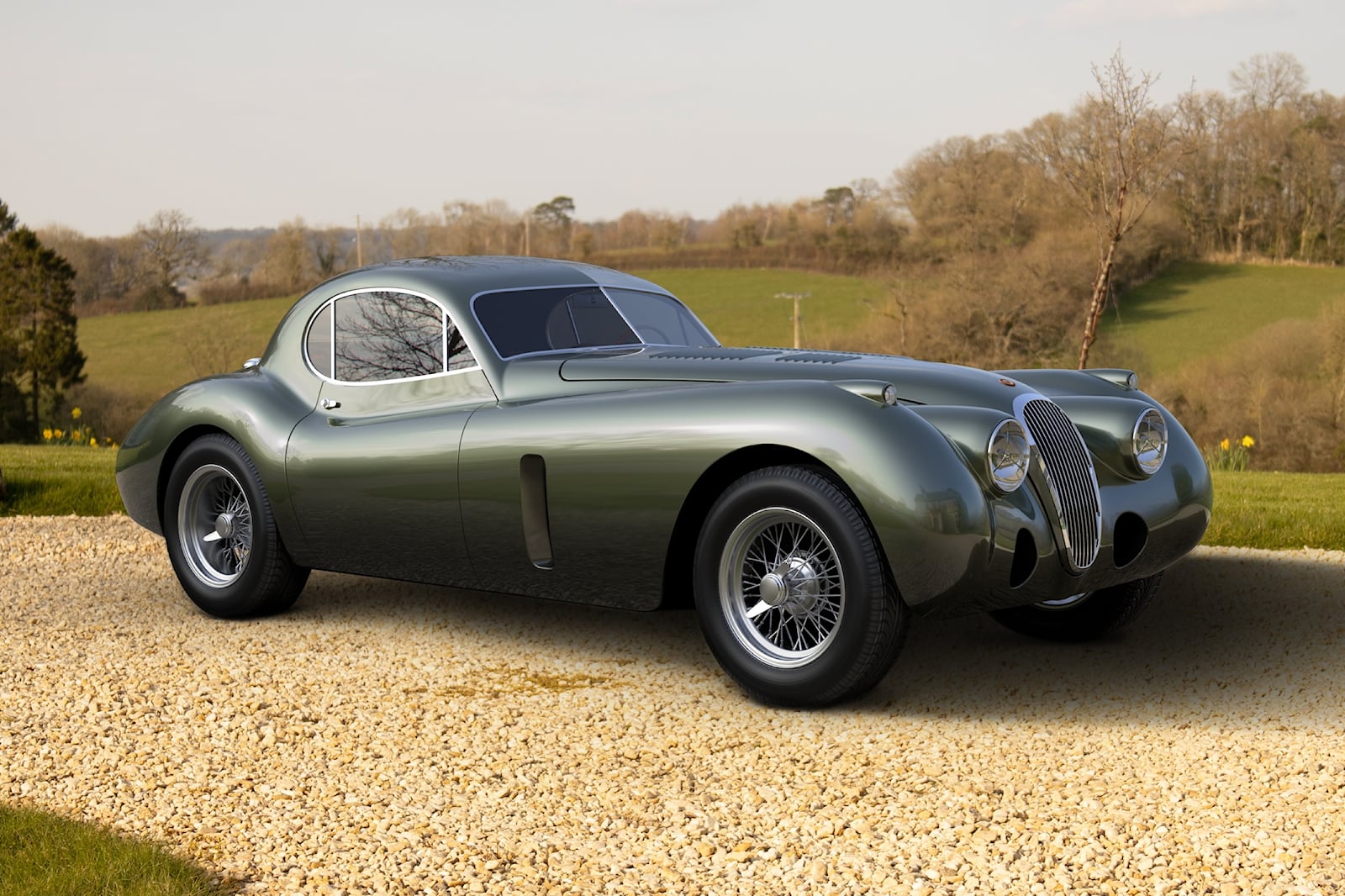 This Stunning Jaguar XK120 Is A 50K Restomod