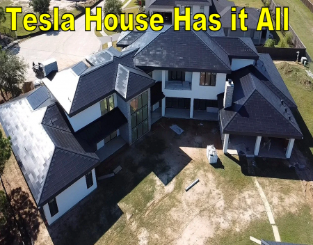 This Tesla Solar Powered House in Texas Has it All
