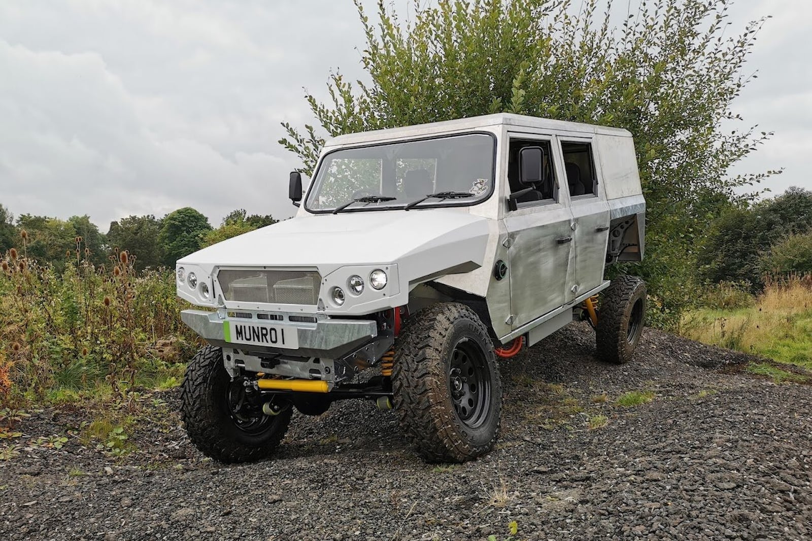 This Weird Scottish Hummer EV Is Coming To America