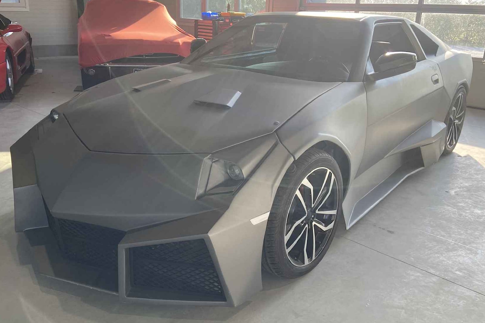 Toyota Supra Unsuccessfully Morphs Into Lamborghini Reventon