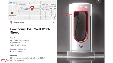 US: Tesla Magic Dock For Supercharging CCS1 Cars Coming Soon?