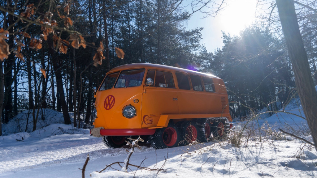 VW Half-track Fox Restored and Rebuilt After 60 Years