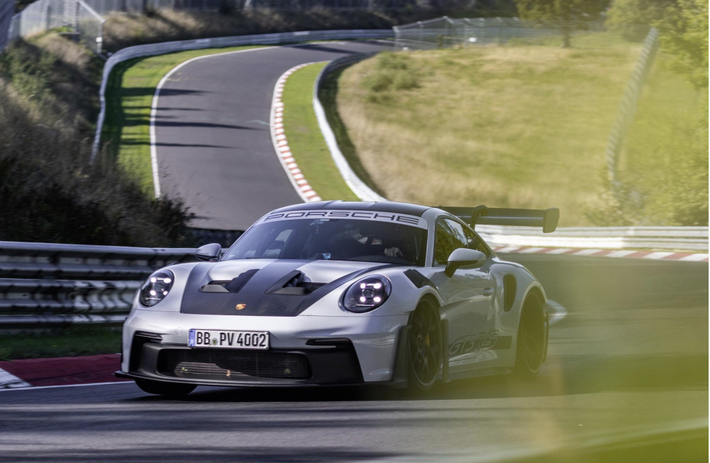 Watch the 2023 Porsche 911 GT3 RS lap the Ring in 6:49