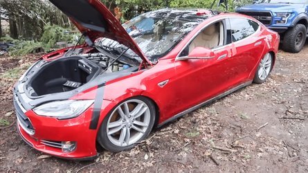 YouTuber Buys Four Flood-Damaged Teslas Sight Unseen Sparks Start Flying