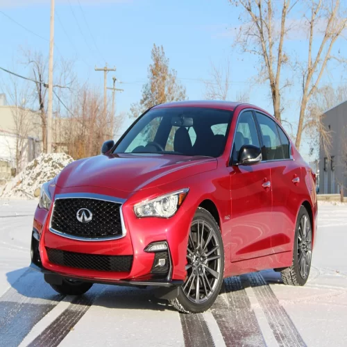 Infiniti Automobile Model 2018  Q50 Red Sport 400