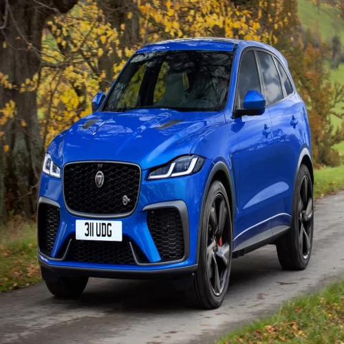 Jaguar Automobile Model 2021  F-Pace SVR