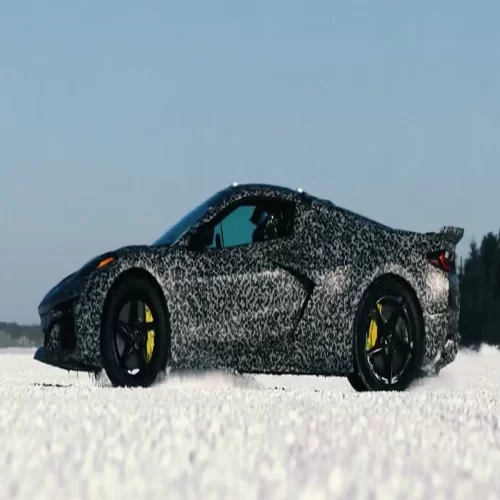 Chevrolet Automobile Model 2025 Chevrolet Corvette EV